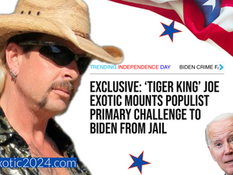 Tiger King’ Joe Exotic Mounts Populist Primary Challenge to Biden from Jail