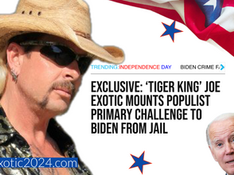 Tiger King’ Joe Exotic Mounts Populist Primary Challenge to Biden from Jail