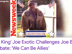 'Tiger King' Joe Exotic Challenges Joe Biden to Debate: 'We Can Be Allies'