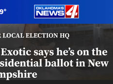 Joe Exotic says he’s on the presidential ballot in New Hampshire