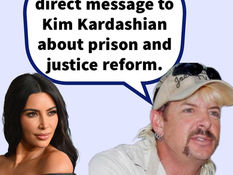 JOE EXOTIC HAS A DIRECT MESSAGE TO KIM KARDASHIAN ABOUT PRISON AND JUSTICE REFORM