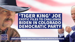 ‘Tiger King’ Joe Exotic files to challenge Biden in Colorado Democratic Party