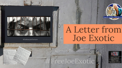 A Letter From Joe Exotic