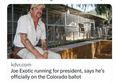Joseph Maldonado-Passage, the "Tiger King" star known widely as "Joe Exotic," has filed the paperwor