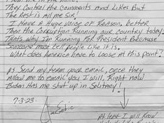 Joe Exotic Tells Us How He Tweets From Behind Bars — Read His Charming Letter to MovieMaker