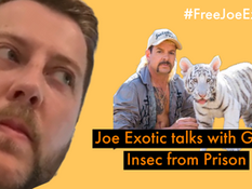 Joe Exotic talks with Greg Insec from Prison