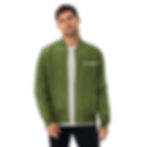 Premium recycled bomber jacket