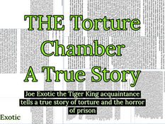 A true story of prison torture and horror.